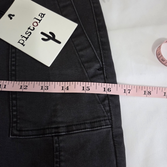 Pistola Alice Utility Skinny Jeans Ink Moto Panel Stretch Denim Size 26 NWT - Picture 11 of 15